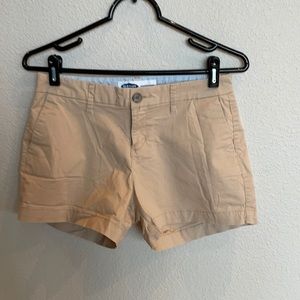 Old Navy Khaki 2” inseam shorts